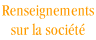 Renseignements sur la société
