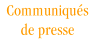 Communiqués de presse