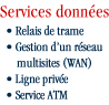 Services Données